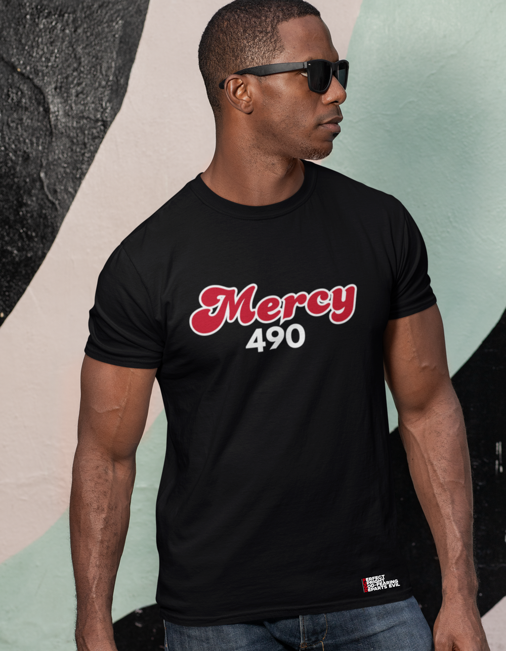 MERCY490 TEE (ORIGINAL BLACK) (Best Seller)
