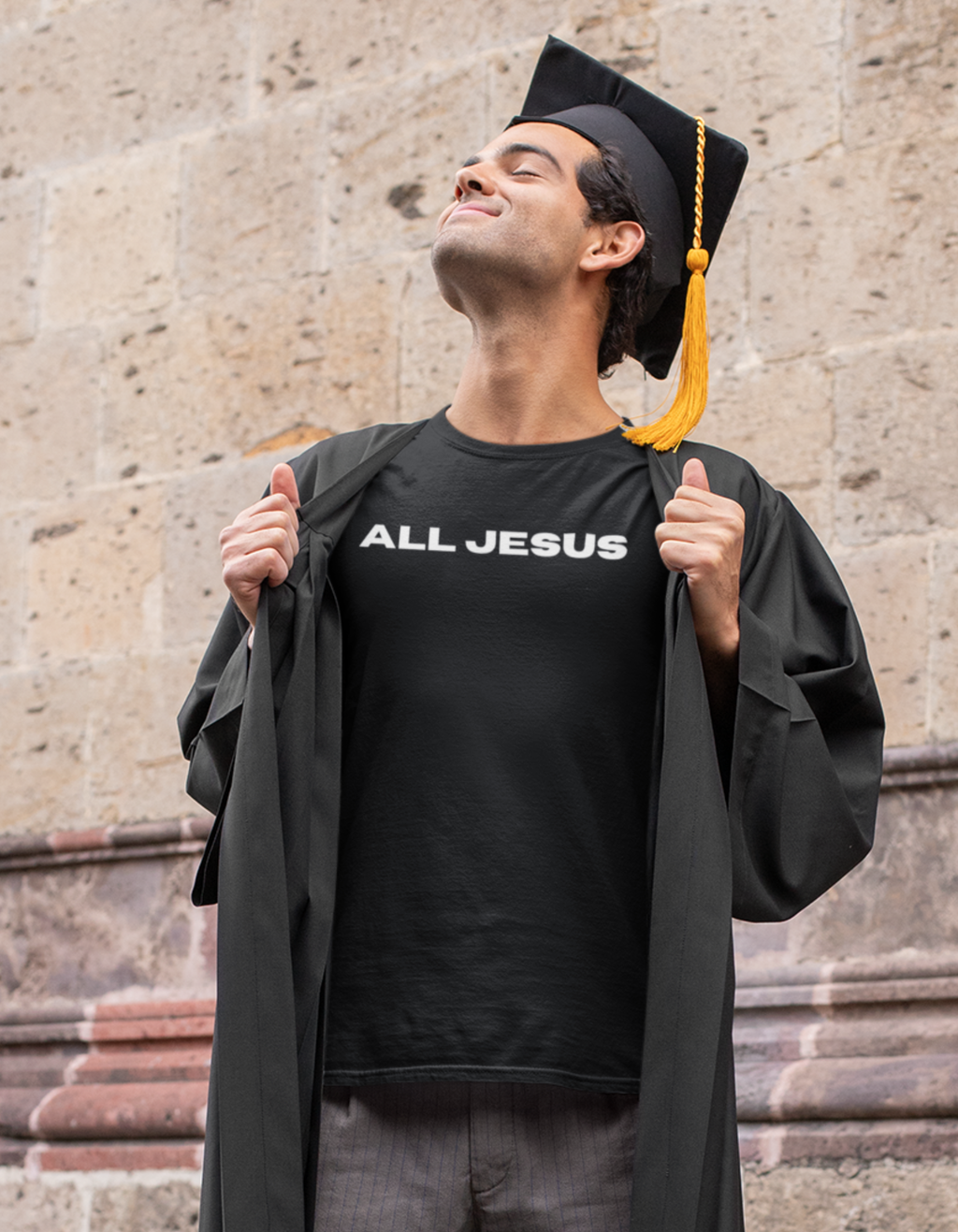 ALL JESUS TEE (BLACK) (Best Seller)