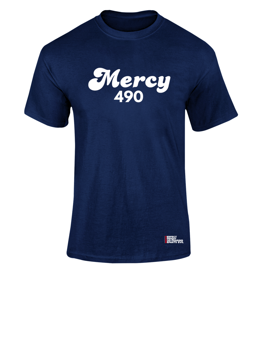 MERCY490 TEE (NAVY)