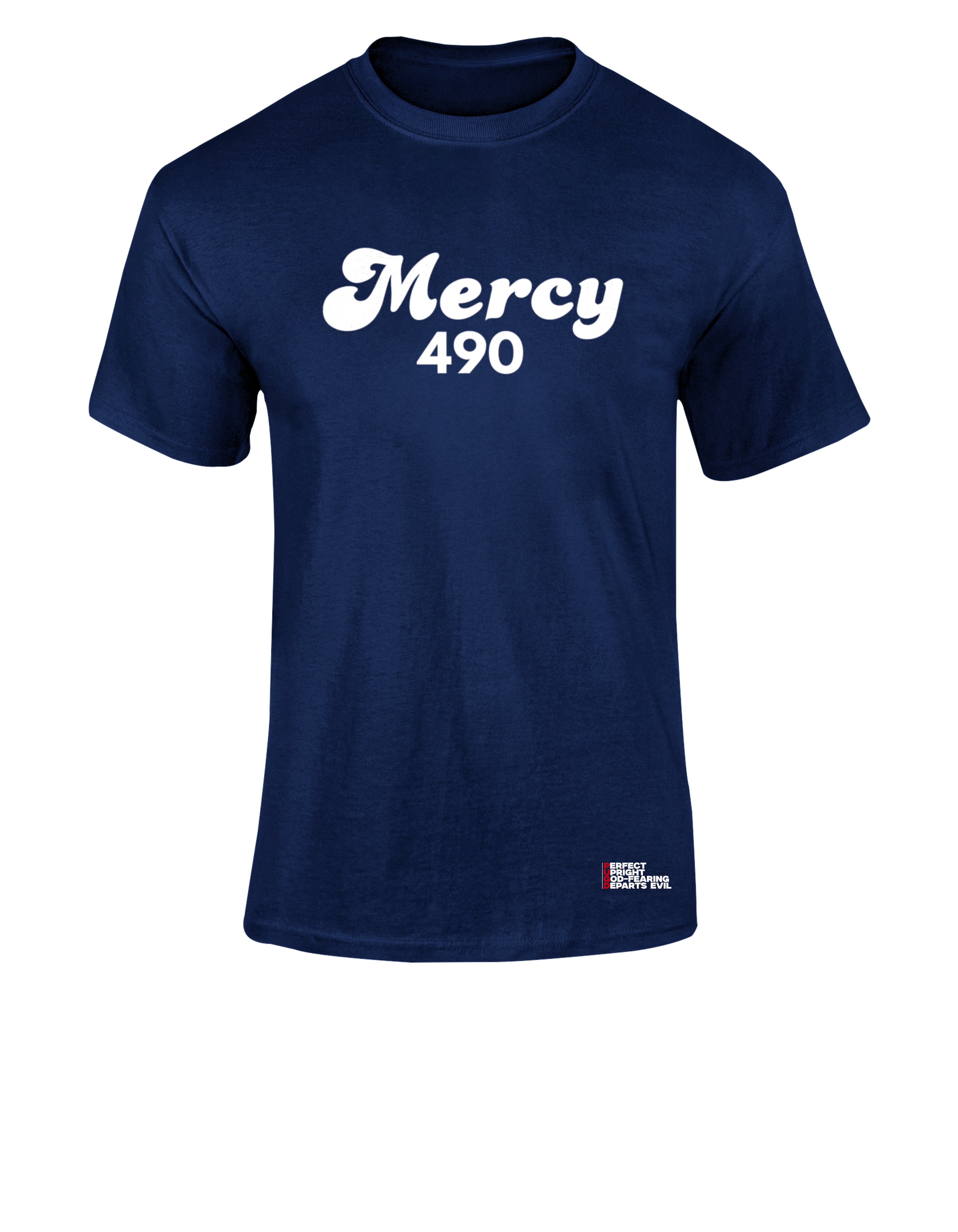 MERCY490 TEE (NAVY)
