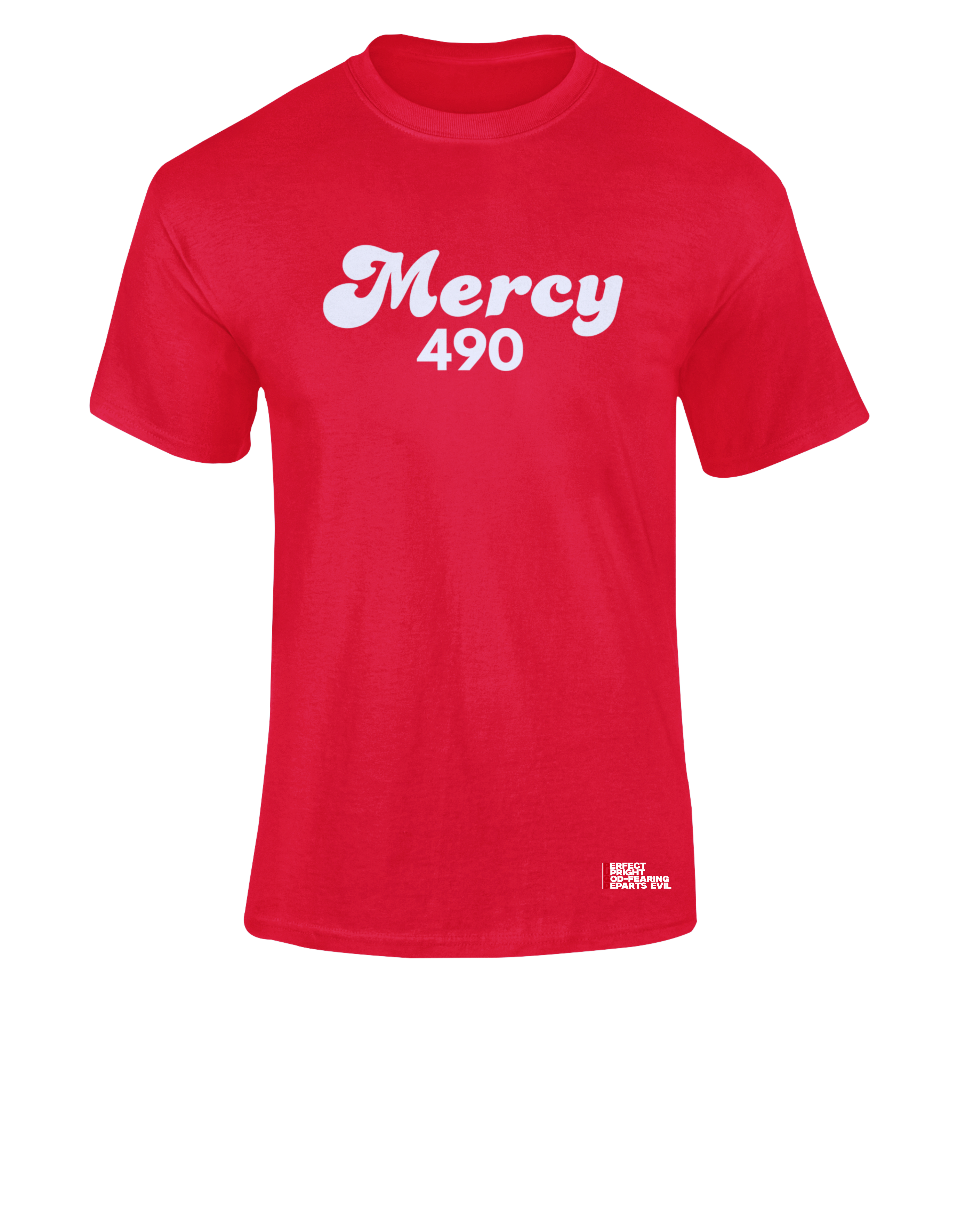 MERCY490 TEE (RED)