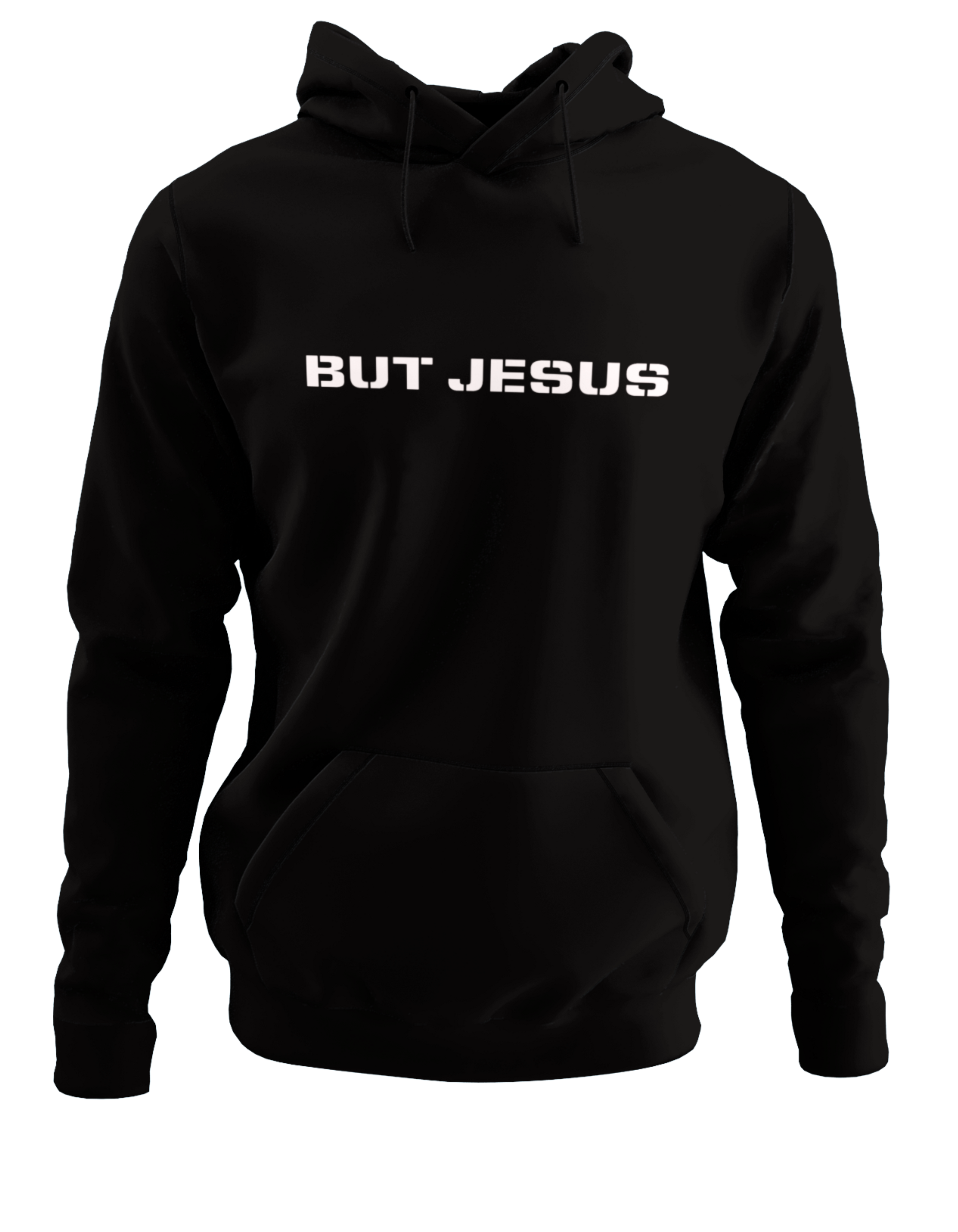 BUT JESUS HOODIE (BLACK)