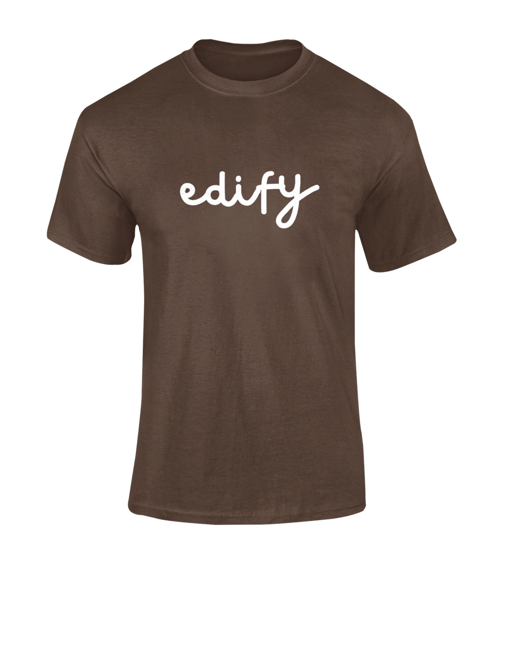 EDIFY TEE (BROWN)
