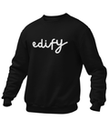 EDIFY CREWNECK SWEATSHIRT (BLACK)