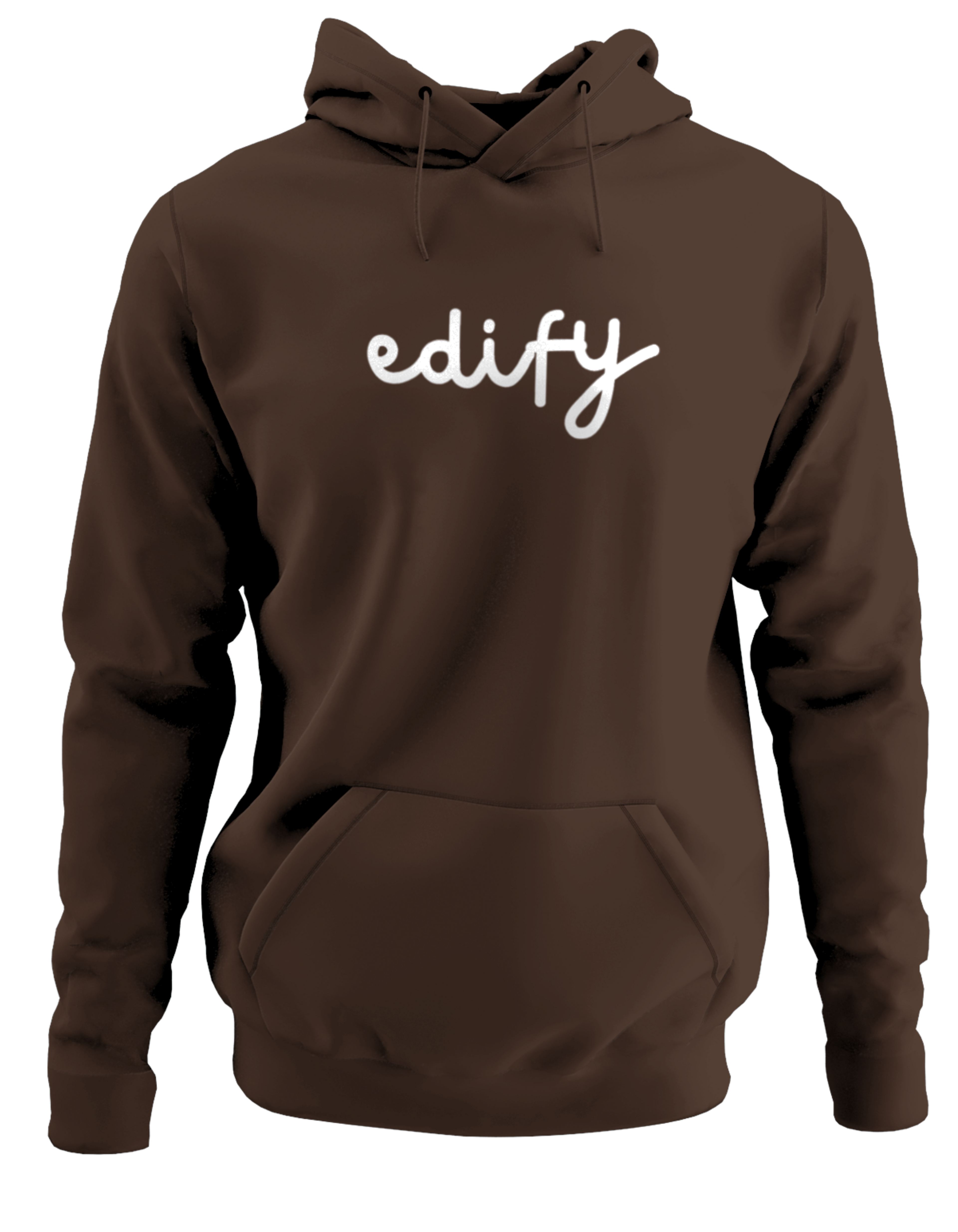 EDIFY HOODIE (BROWN)