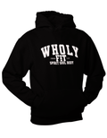 WHOLYFIT UNIVERSITY HOODIE (BLACK) (Best Seller)