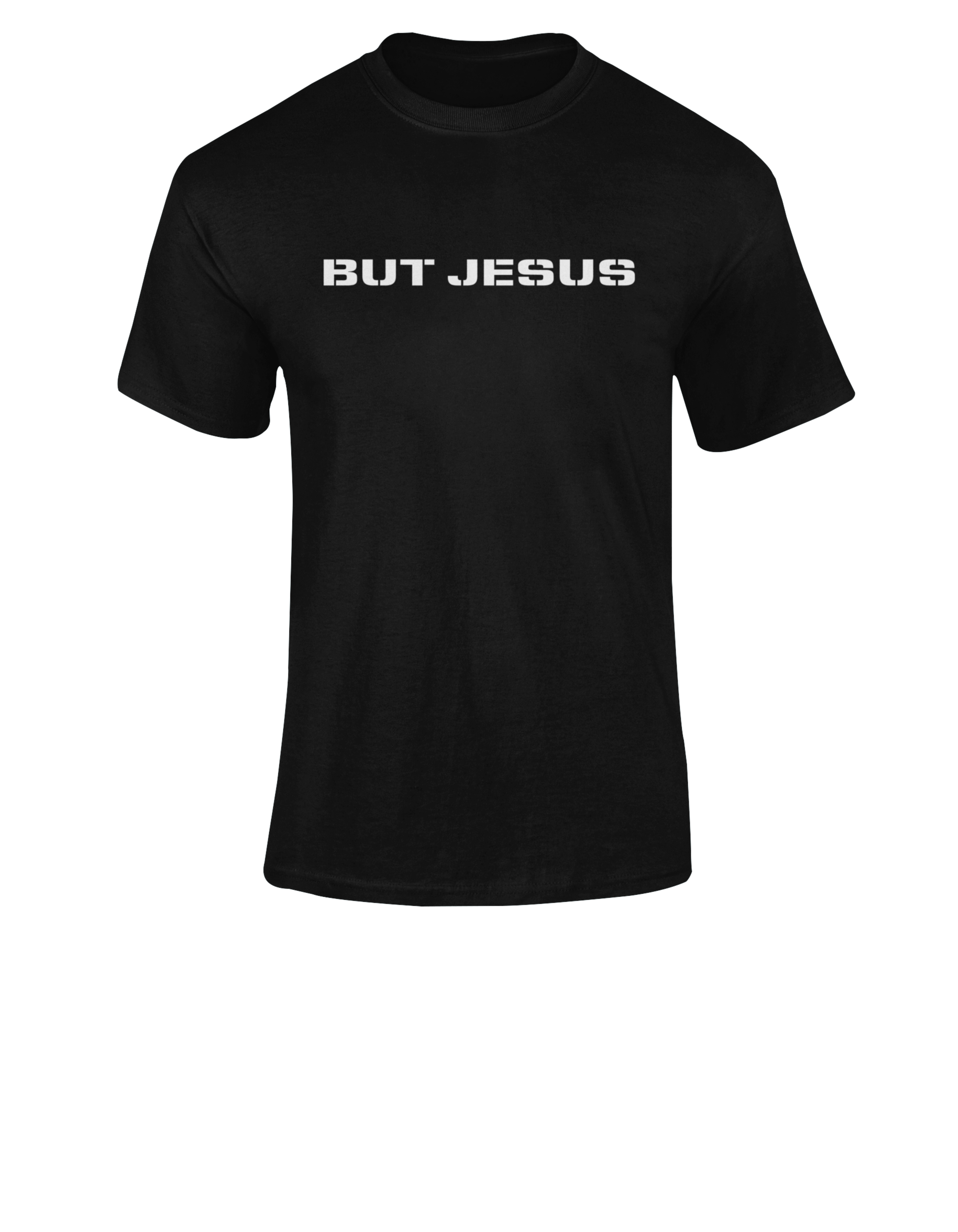BUT JESUS TEE (BLACK)