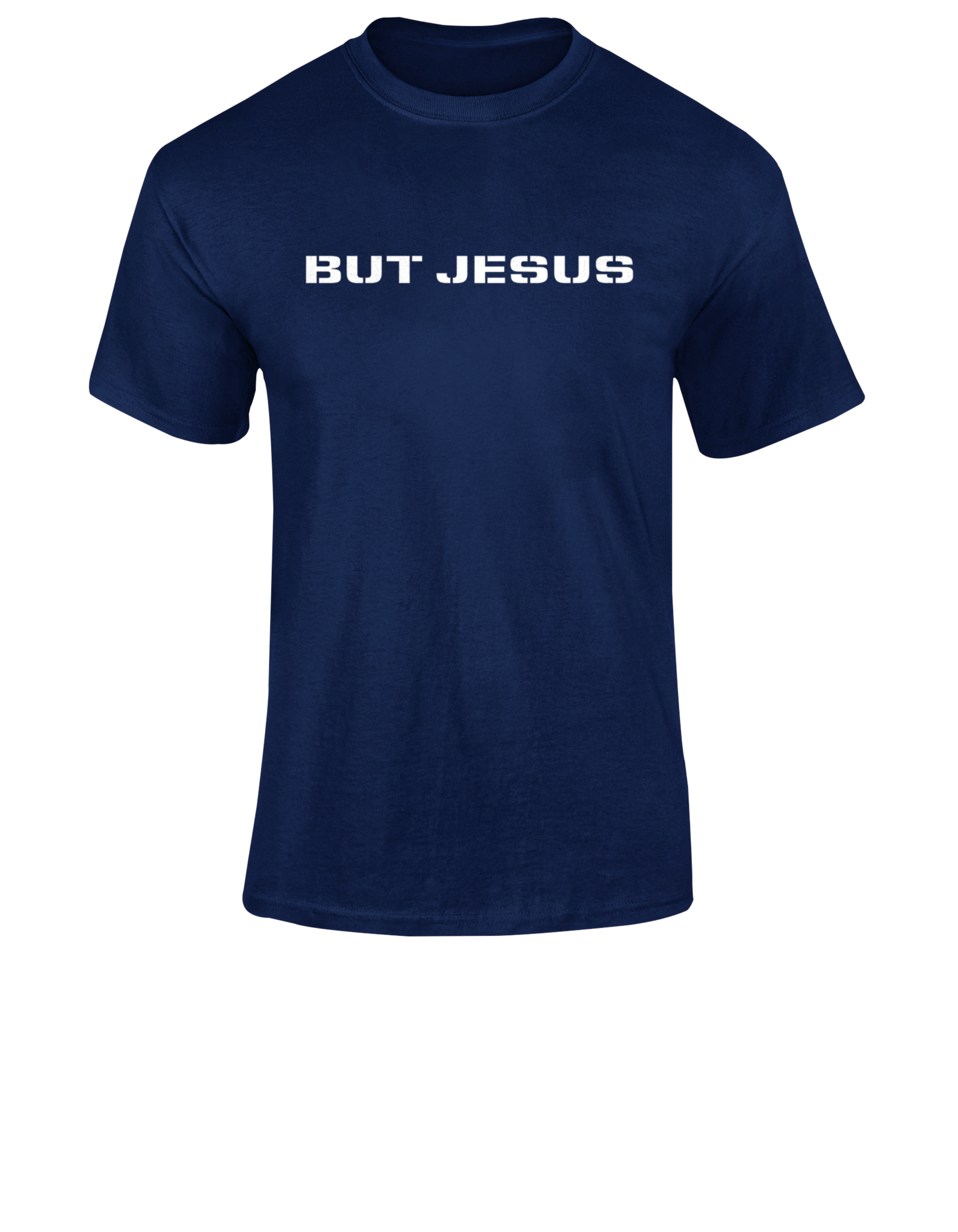 BUT JESUS TEE (BLUE)
