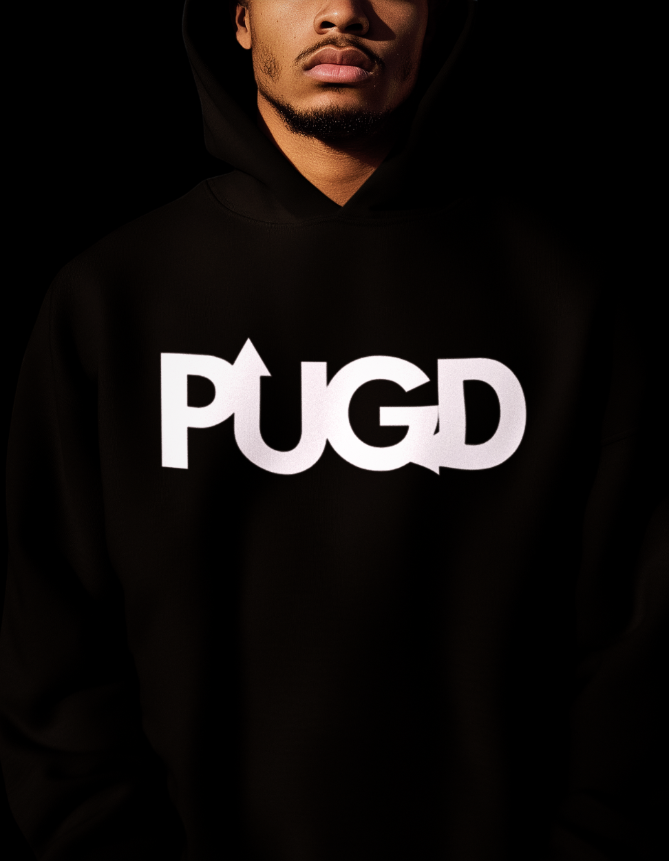 PUGD HOODIE (BLACK)