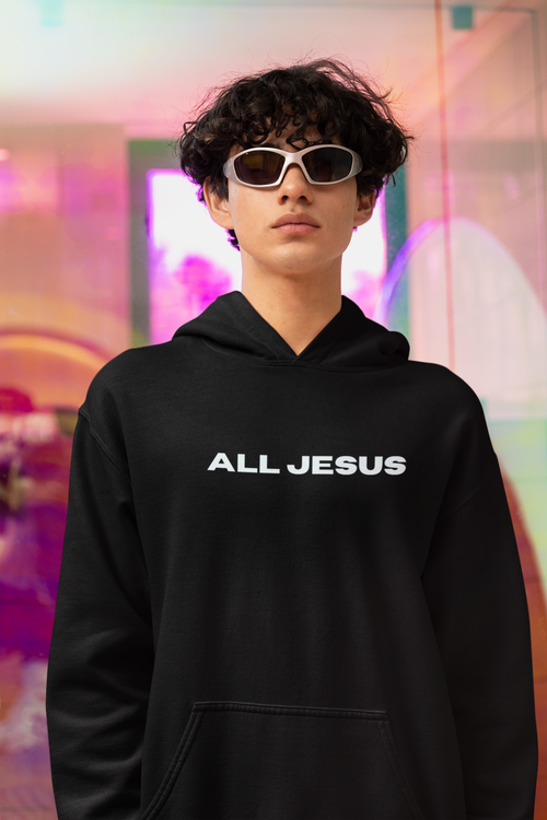 ALL JESUS BLACK HOODIE