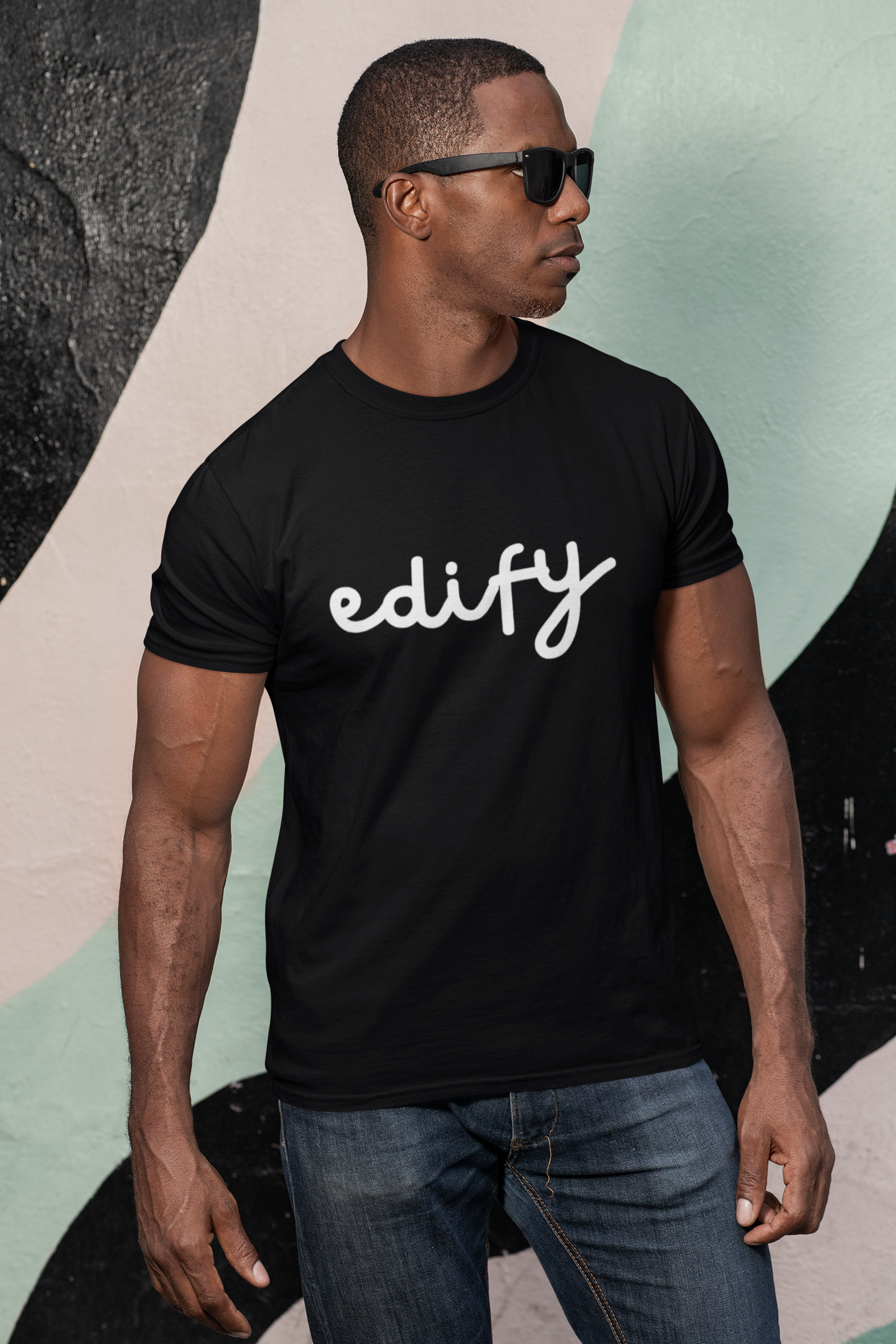 EDIFY TEE (BLACK)