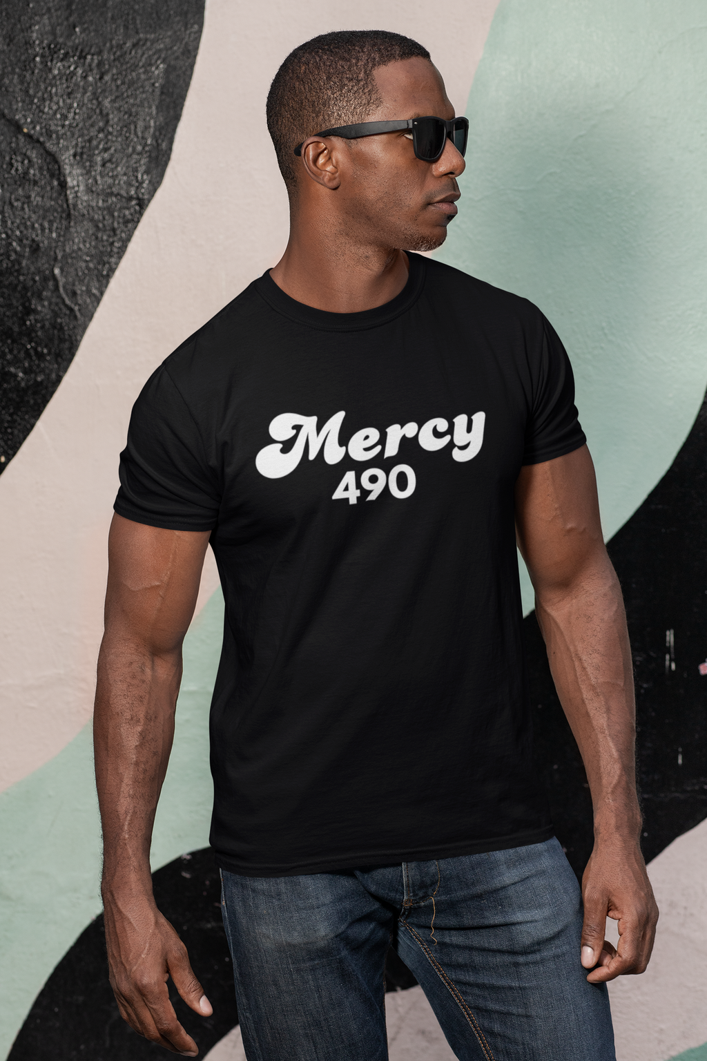 MERCY490 TEE (BLACK)