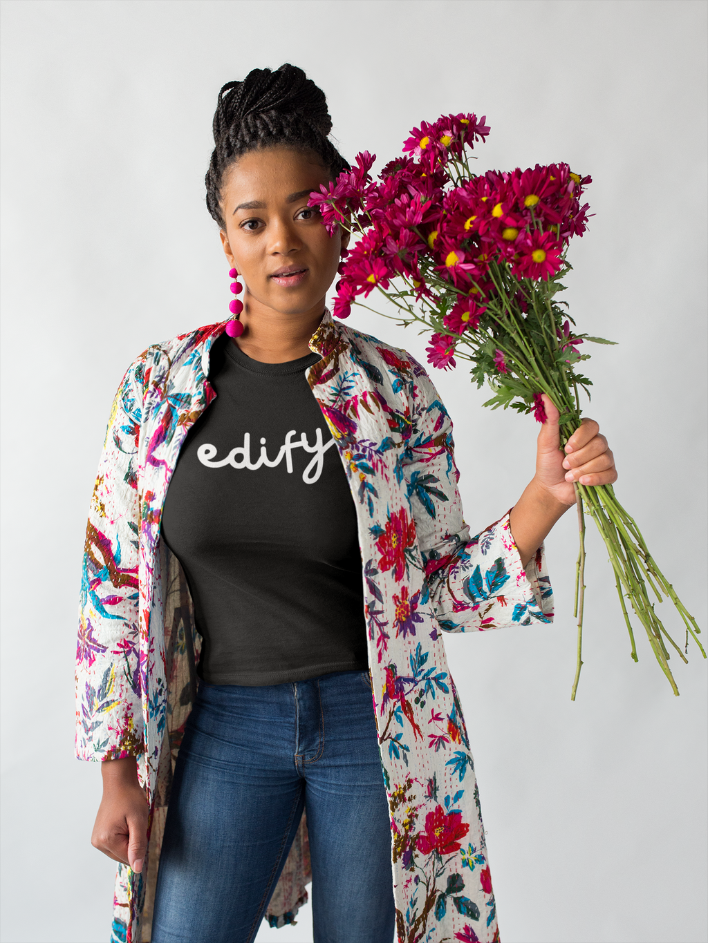 EDIFY TEE (BLACK)